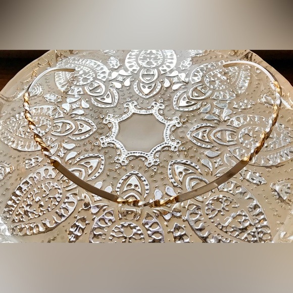 2 Ladies Necklaces Large Pendant Costume Jewelry Silver & Gold Color Marked - Picture 14 of 16